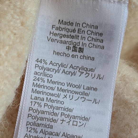 J.Crew Odette Alpaca Blend Jewel Button Lady Jacket Sz M - Picture 9 of 12